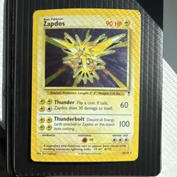Pokemon Zapdos Legendary Collection 19/110 Holo Rare 90 HP 2002 TCG Card - Image 1