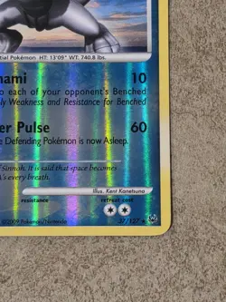 [ NM ] Palkia 37/127 Platinum Reverse Holo Rare Basic 100HP Pokemon Card 2009 - Image 5