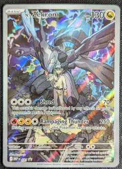 N's Zekrom - MEP 031 - Ascended Heroes - Black Star Promo - Pokemon Card NM/M - Image 1