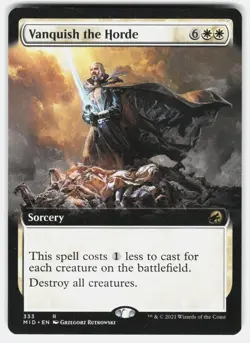 Vanquish the Horde (Extended Art) R Innistrad: Midnight Hunt 333 NM - Image 1