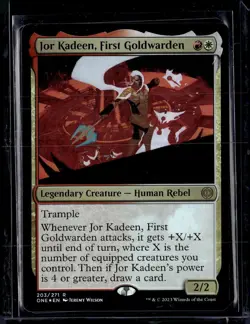 Jor Kadeen, First Goldwarden - 203 - Foil - ONE - NM - MTG Magic the Gathering - Image 1