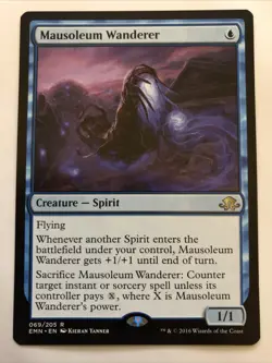 MTG Eldritch Moon Mausoleum Wanderer 069/205 LP Rare - Image 1