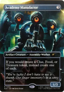 NM MTG REGULAR ACADEMY MANUFACTOR SECRET LAIR FALLOUT BEYOND VAULT 33 - Image 1