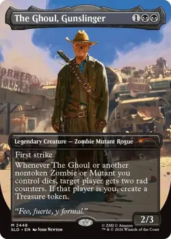 NM MTG REGULAR THE GHOUL GUNSLINGER SECRET LAIR FALLOUT BEYOND VAULT 33 - Image 1