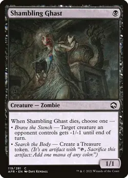 [MTG] Shambling Ghast (119) (AFR) LP-HP - Image 1