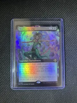 Mornsong Aria (Extended Art) MTG Lorwyn Eclipsed Foil - Image 1