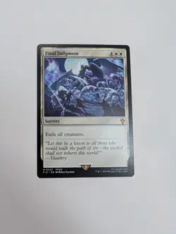 MTG - Final Judgment - Commander: Final Fantasy NM/M Condition - Image 1