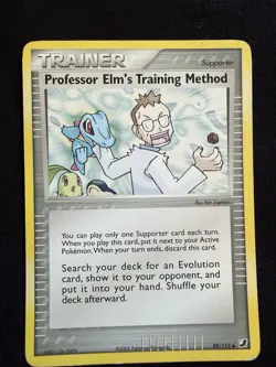 Professor Elm's Training Method 89/115 Uncommon Unseen Forces Pokemon LP - Image 2