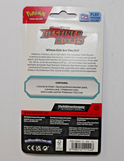Pokemon Destined Rivals EEVEE PROMO CHECKLANE Blister Pack - BOOSTER + PROMO NEW - Image 2