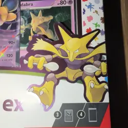 Pokemon Scarlet & Violet 151 Alakazam ex Promo Booster Collection Box English - Image 4