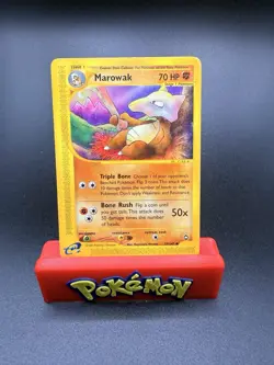 Pokemon TCG- 2002 Marowak 54/147 Aquapolis Regular MP/HP - Image 1