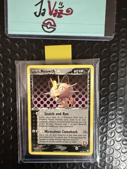 Rocket's Meowth 46/109 NM 2004 EX Team Rocket Returns Vintage Pokemon ✨1 DAYSHIP - Image 1