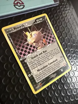 Rocket's Meowth 46/109 NM 2004 EX Team Rocket Returns Vintage Pokemon ✨1 DAYSHIP - Image 3