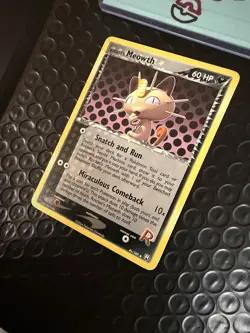 Rocket's Meowth 46/109 NM 2004 EX Team Rocket Returns Vintage Pokemon ✨1 DAYSHIP - Image 4