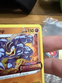 Machamp (Lost Origin Stamp) SWSH243 Promo Ultra Rare Holo Pokemon - Image 4