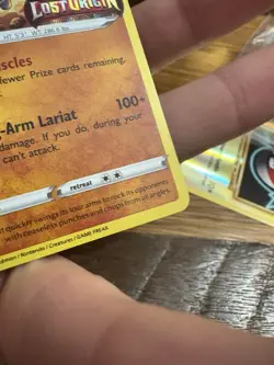 Machamp (Lost Origin Stamp) SWSH243 Promo Ultra Rare Holo Pokemon - Image 5