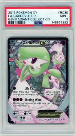 2016 Pokemon XY Generations Radiant Collection Gardevoir Ex #RC30 PSA 9 Mint - Image 1