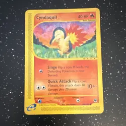 Cyndaquil 104/165 Expedition Base Set Common Regular Pokemon TCG English (1) - Image 1