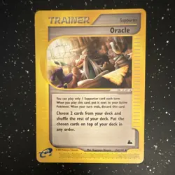 Oracle 138/144 Skyridge Uncommon Regular Trainer Pokemon TCG English - Image 1