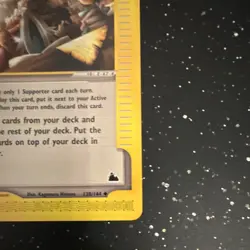 Oracle 138/144 Skyridge Uncommon Regular Trainer Pokemon TCG English - Image 5