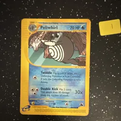 Poliwhirl 88/144 Skyridge Common Regular Pokemon TCG English - Image 1