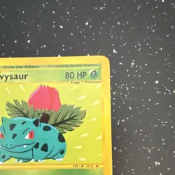 Ivysaur 082/165 Expedition Base Set Uncommon Regular Pokemon TCG English - Image 3