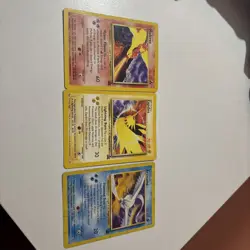 Pokemon Wotc Black Star Promos 3 LEGENDARY BIRDS 90s - Image 1