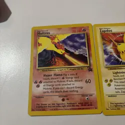 Pokemon Wotc Black Star Promos 3 LEGENDARY BIRDS 90s - Image 2