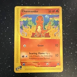 Charmander 98/165 Expedition Base Set Common Regular 50 HP Pokemon TCG English - Image 1