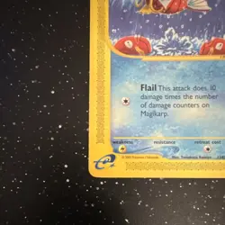 Magikarp 118/165 Expedition Base Set Common Regular Pokemon TCG English - Image 4