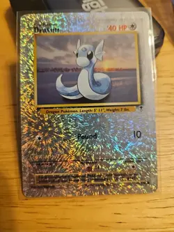 Dratini 72/110 Reverse Holo Legendary Collection Pokemon Damaged - Image 1
