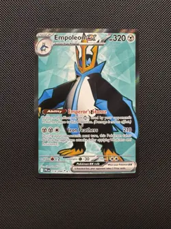 Pokemon TCG Empoleon ex 114/094 Me02: Phantasmal Flames Ultra Rare Near Mint - Image 1