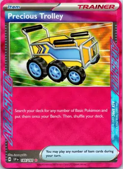 Precious Trolley 185/191 Surging Sparks Pokemon Near Mint - Image 1