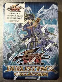 2010 Yugioh 5D's Duelist Pack Collection Tin Factory Sealed - Image 1