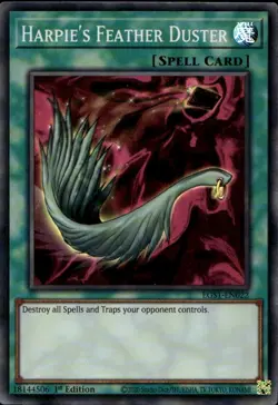 Harpie's Feather Duster 1st Super Rare EGS1-EN022 Yu-Gi-Oh! - Image 1