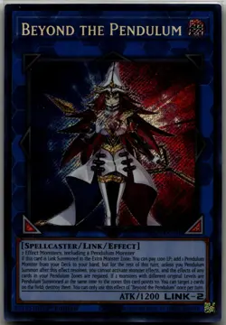 Beyond the Pendulum Secret Rare Dimension Force DIFO-EN048 LP - Image 1