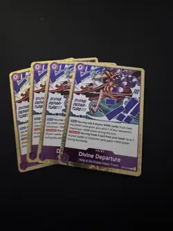 Bandai One Piece Card Game OP13 Divine Departure OP13-078 x4 - Image 1