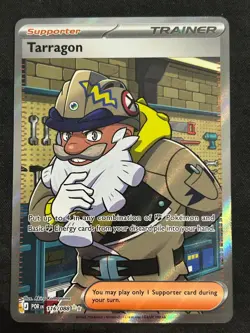 Tarragon Full Art Trainer - 116/088 -Perfect Order- NM- Pokemon Card TCG - Image 1