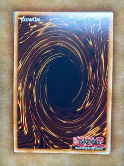 Yugioh Test Print Card Holographic With Black Border! Misprint Error NM - Image 2
