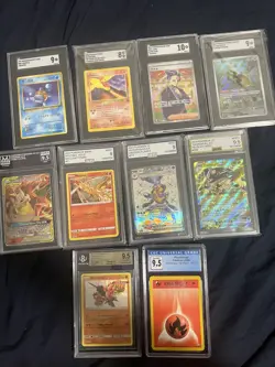 Lot Of random Graded Cards Pokemon Modern and Japanese - Image 1