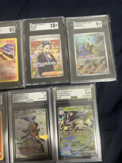 Lot Of random Graded Cards Pokemon Modern and Japanese - Image 4