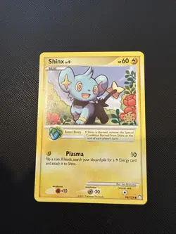 Shinx 98/123 Countdown Calendar Snowflake Stamp Promo Pokemon Card - Image 1