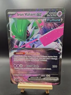 Pokemon Card - Iron Valiant Ex - SVP068 (Jumbo) Promo - Image 1