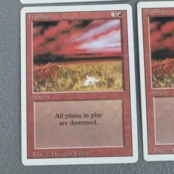 Flashfires x4 [Revised Edition] Playset Vintage Magic MTG Cards LP - Image 2