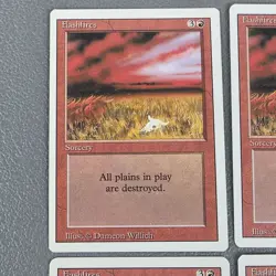 Flashfires x4 [Revised Edition] Playset Vintage Magic MTG Cards LP - Image 4