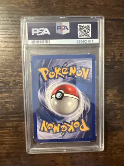 Pokemon TCG Treecko Reverse Holo Card Ruby & Sapphire Edition PSA 5 - Image 2