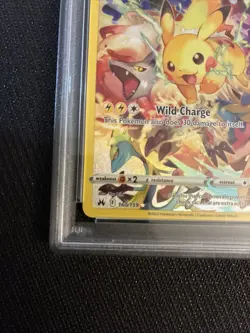 Pokemon Pikachu TCG Full Art Secret Rare Holo Card 160/159 Crown Zenith - Image 3