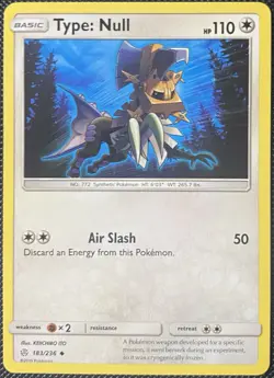 Type: Null 183/236 Sm-Cosmic Eclipse Regular - Pokemon Card - Image 1