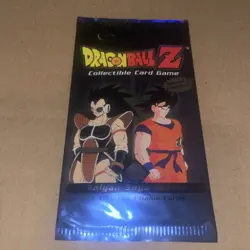 VINTAGE DBZ SAIYAN SAGA DRAGON BALL Z BOOSTER PACK Special Edition Promo 3 Card 729946850073 - Image 1