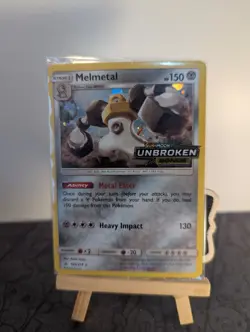 Melmetal - (Unbroken Bonds Stamped) 129/214 Holo Promo Pokemon Card Sealed - Image 1